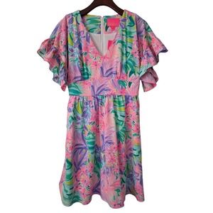 Lilly Pulitzer Blaire Stretch Dress It Was All A Dream Size 4 Multi NWT $218